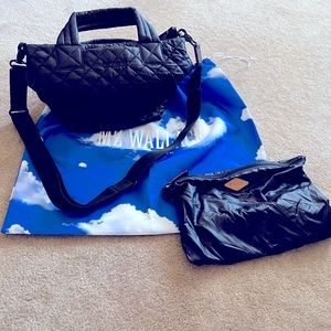 Black MZ Wallace Mini Metro Tote Deluxe